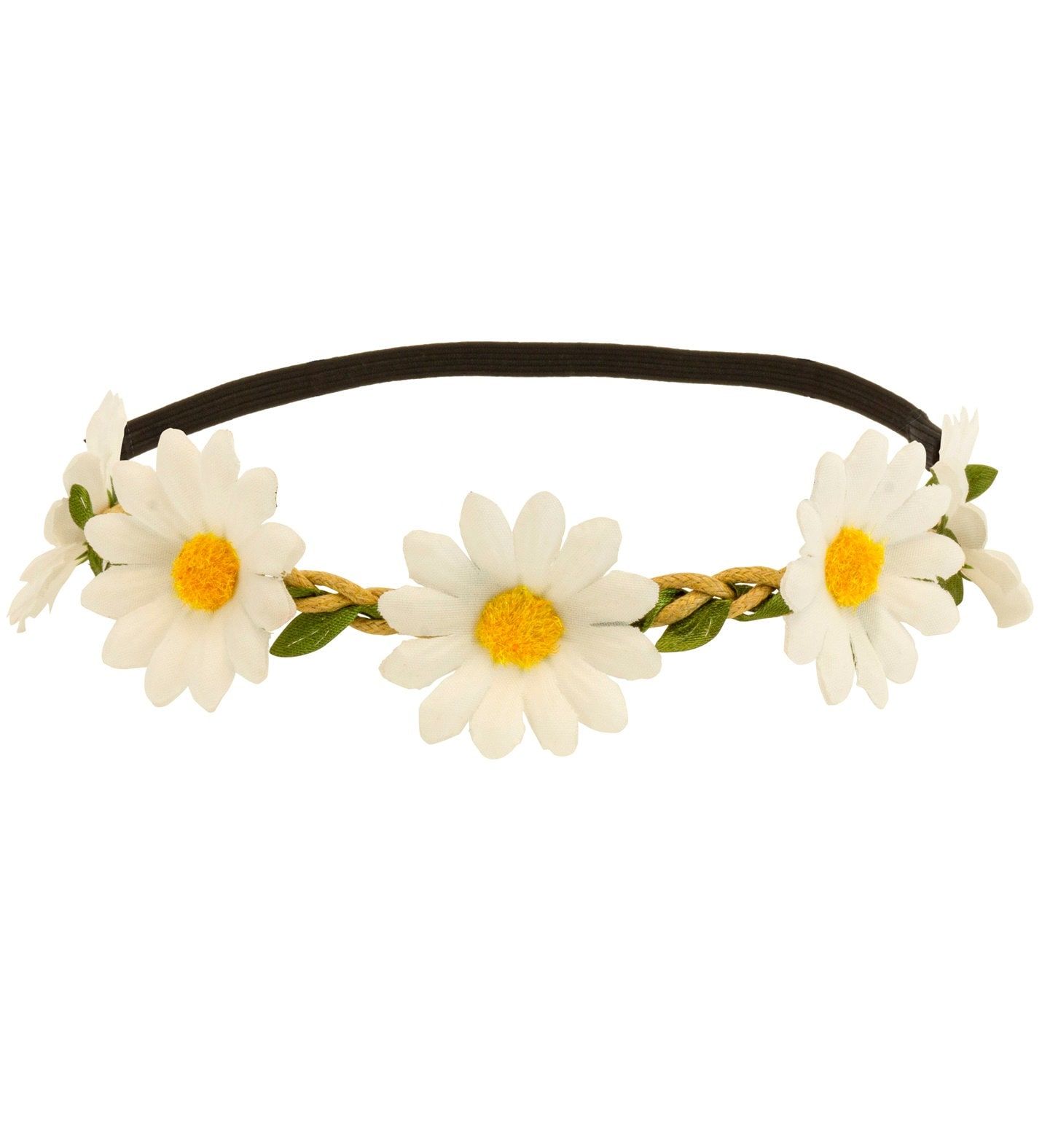 Witte Madeliefjes Hoofdband