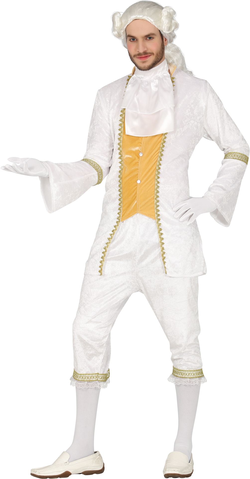 Witte Markies Outfit Heren