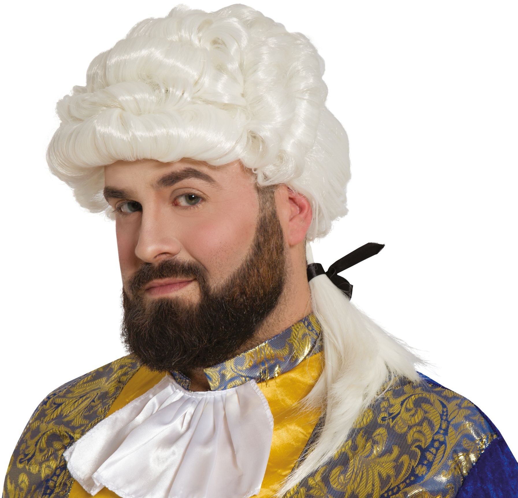 Witte Markies Pruik Budget