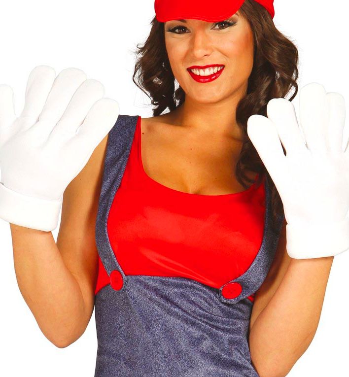 Witte Mickey Mouse Handen