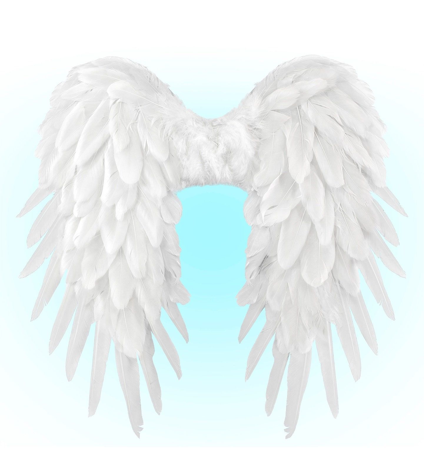 Witte Opvouwbare Vleugels Accessoire