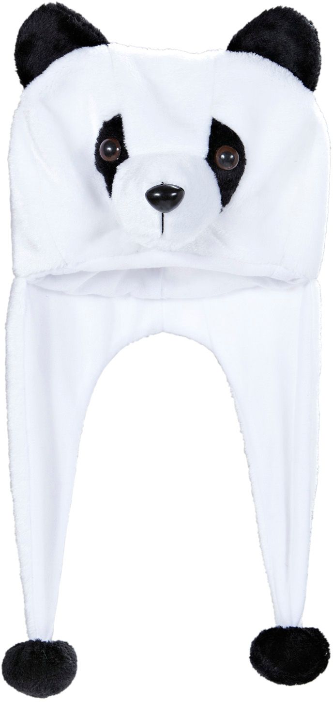 Witte Panda Muts