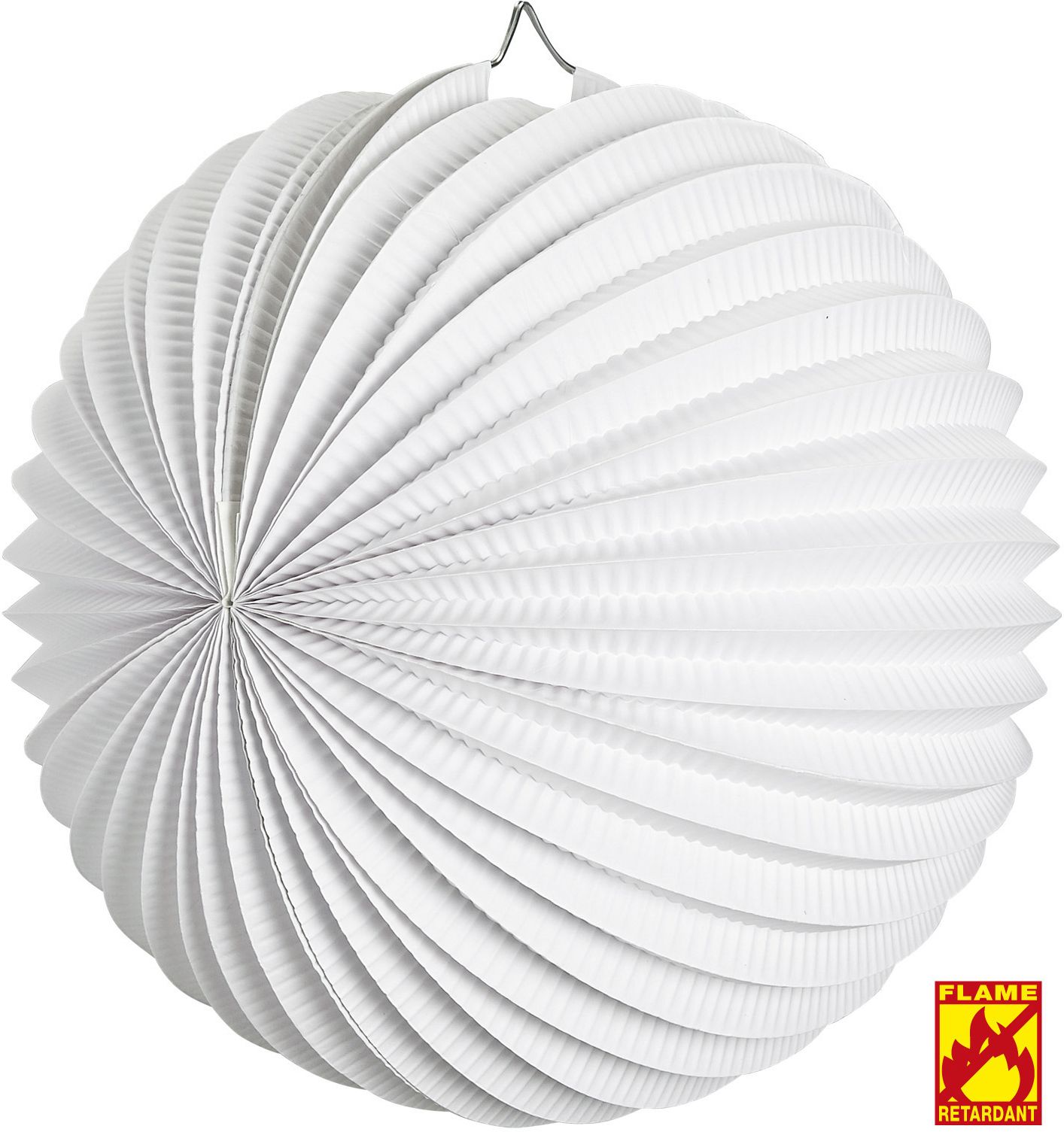 Witte Papieren Decoratie Bal