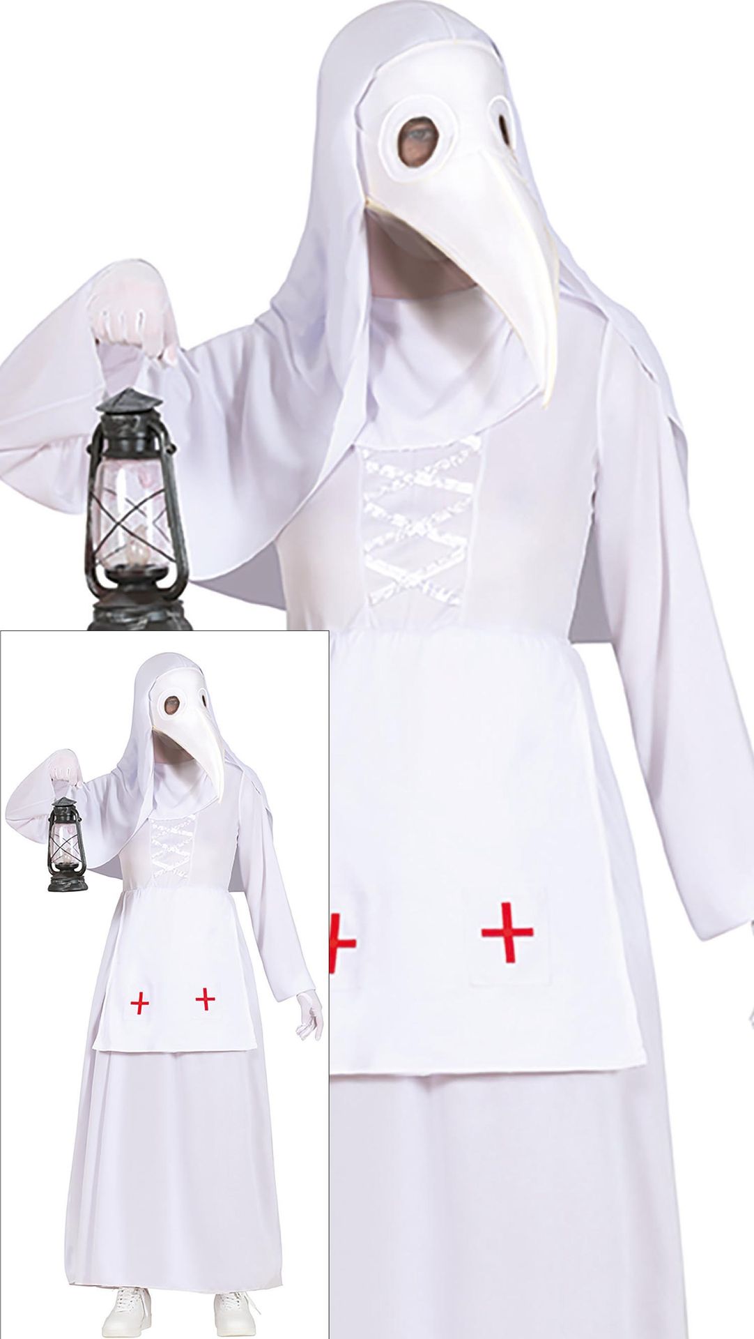 Witte Pestdokter Dames