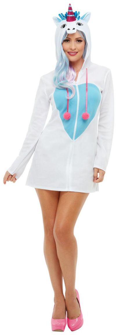 Witte Pluche Eenhoorn Jurkje