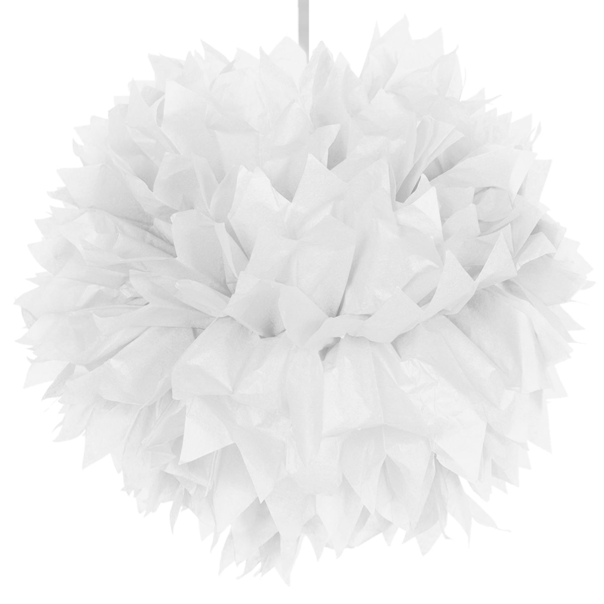 Witte Pompom Hanger 30cm