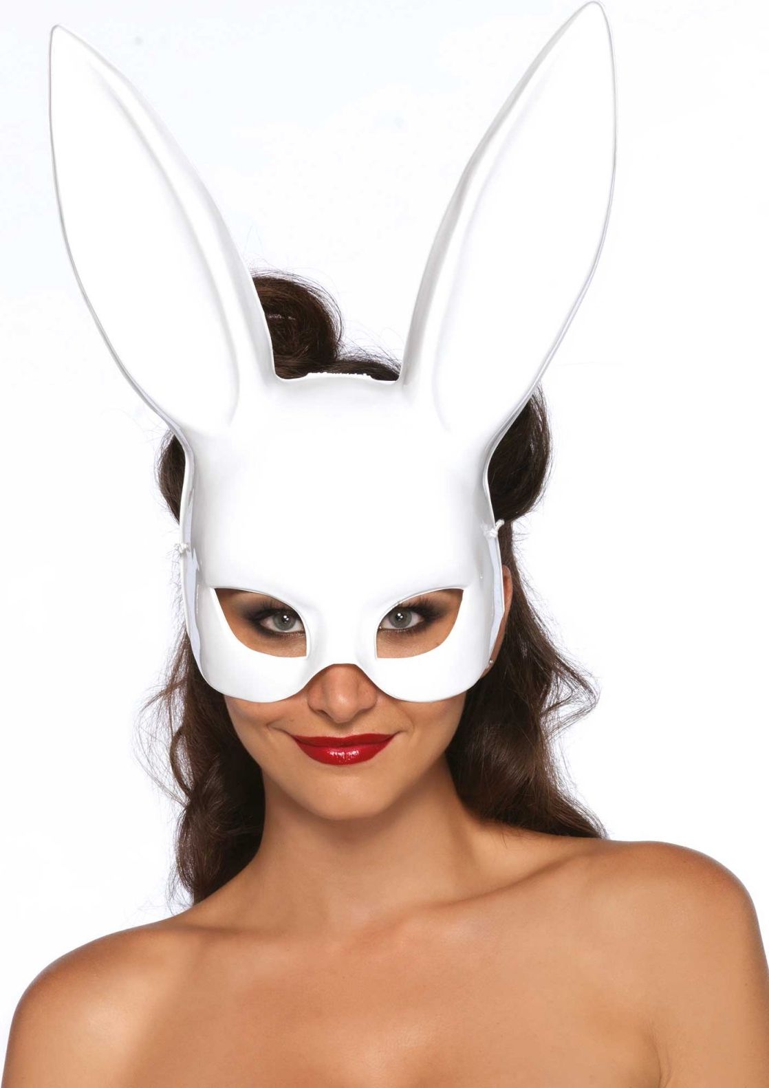 Witte Sexy Konijnen Masker