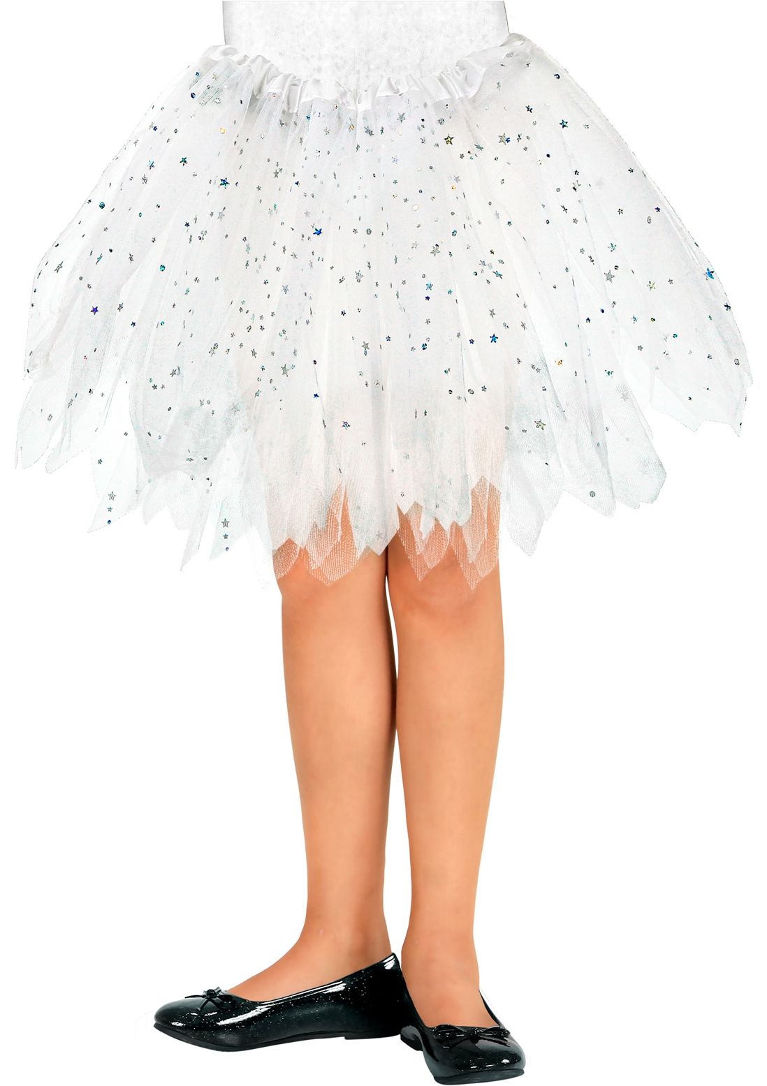 Witte Sparkling Stars Tutu Kind