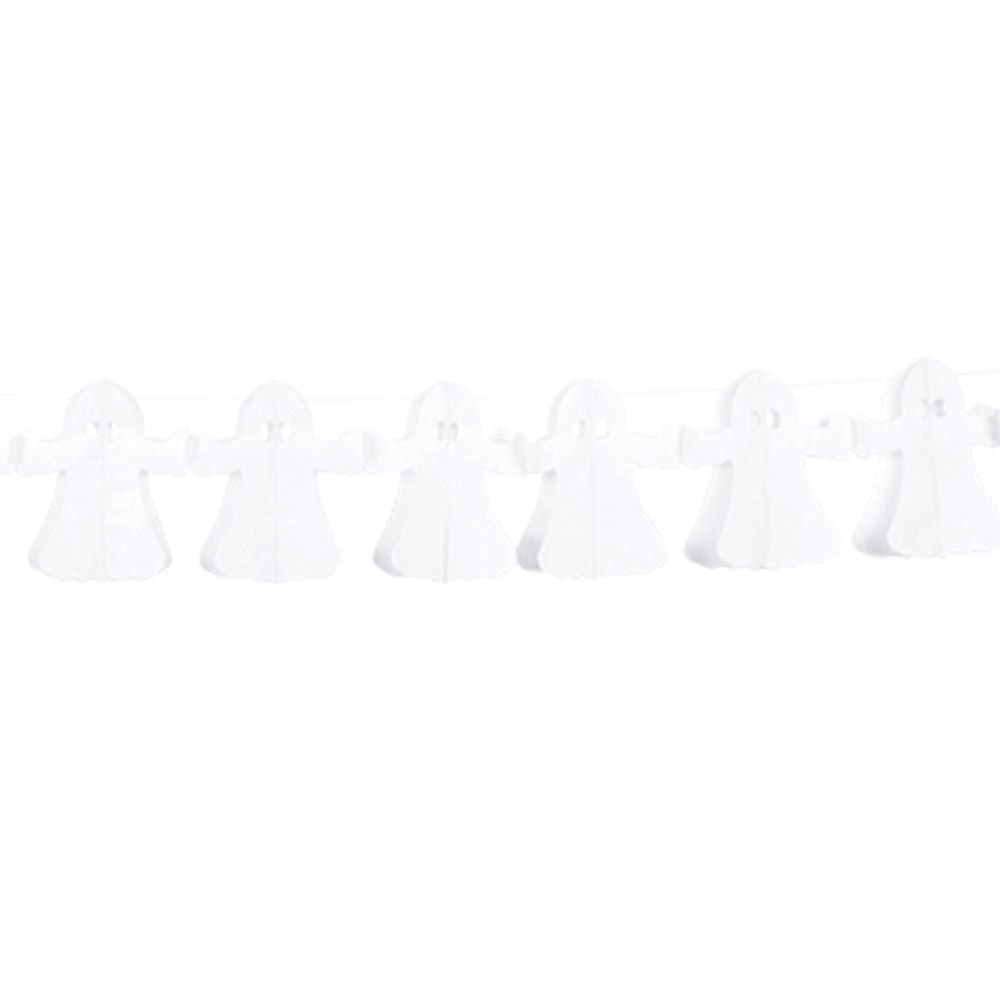 Witte Spookjes Halloween Thema Slinger