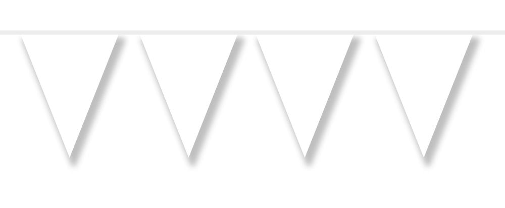 Witte Xl Vlaggenlijn 20 Meter