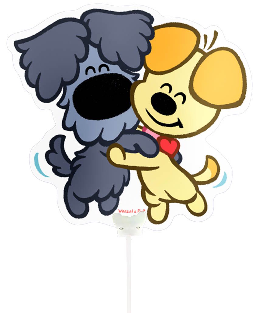 Woezel en Pip Kinderfeestje Mini Folieballon