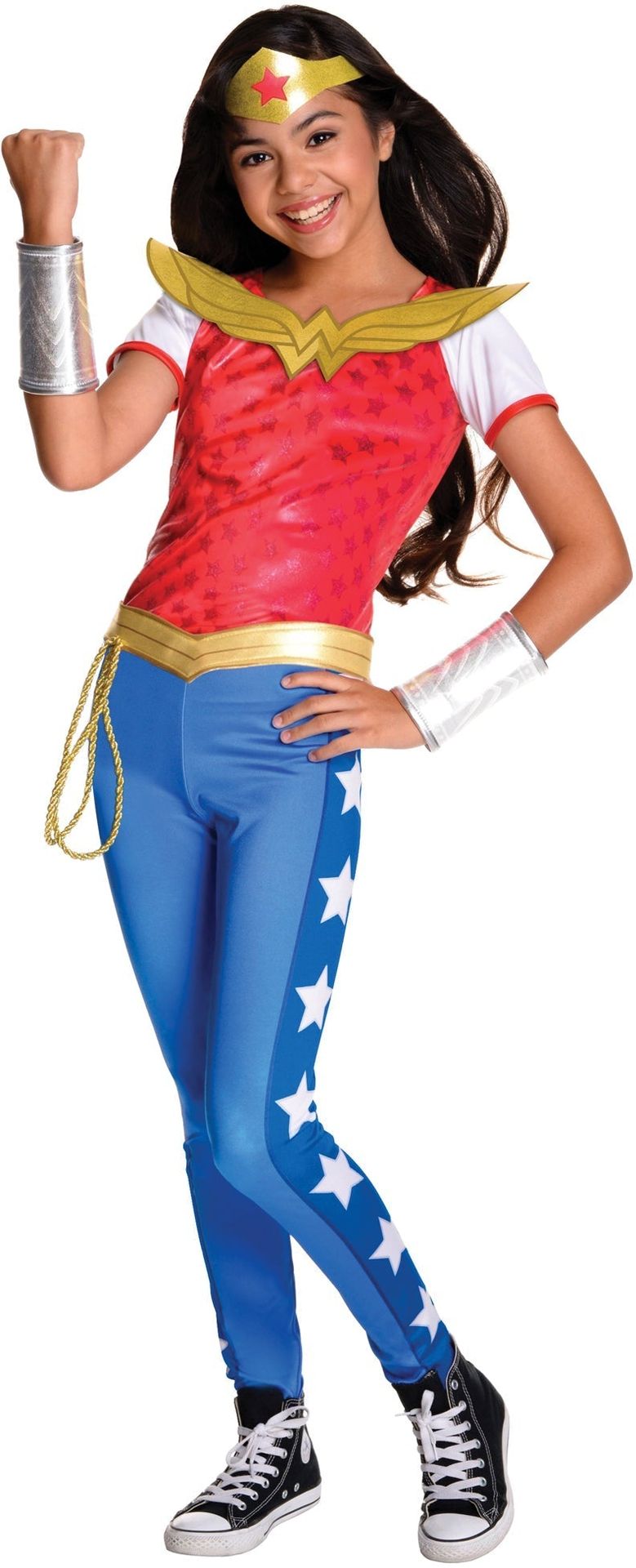 Wonder Woman Deluxe Kostuum Meisjes DC Super Hero Girls