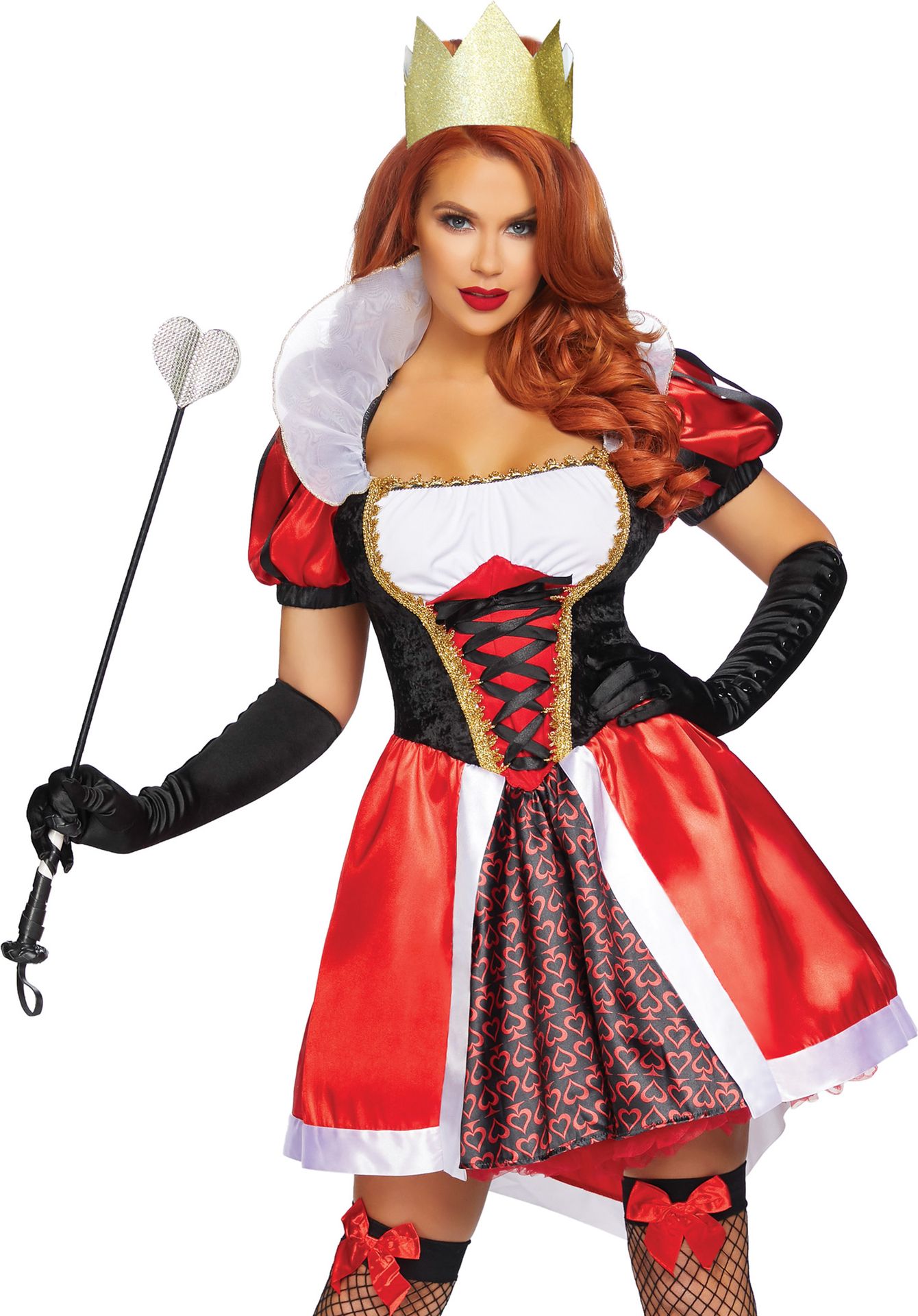 Wonderland Koningin Dames Jurkje