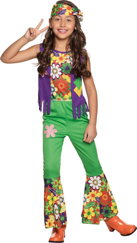 Woodstock Hippie Meisje Kostuum Kind