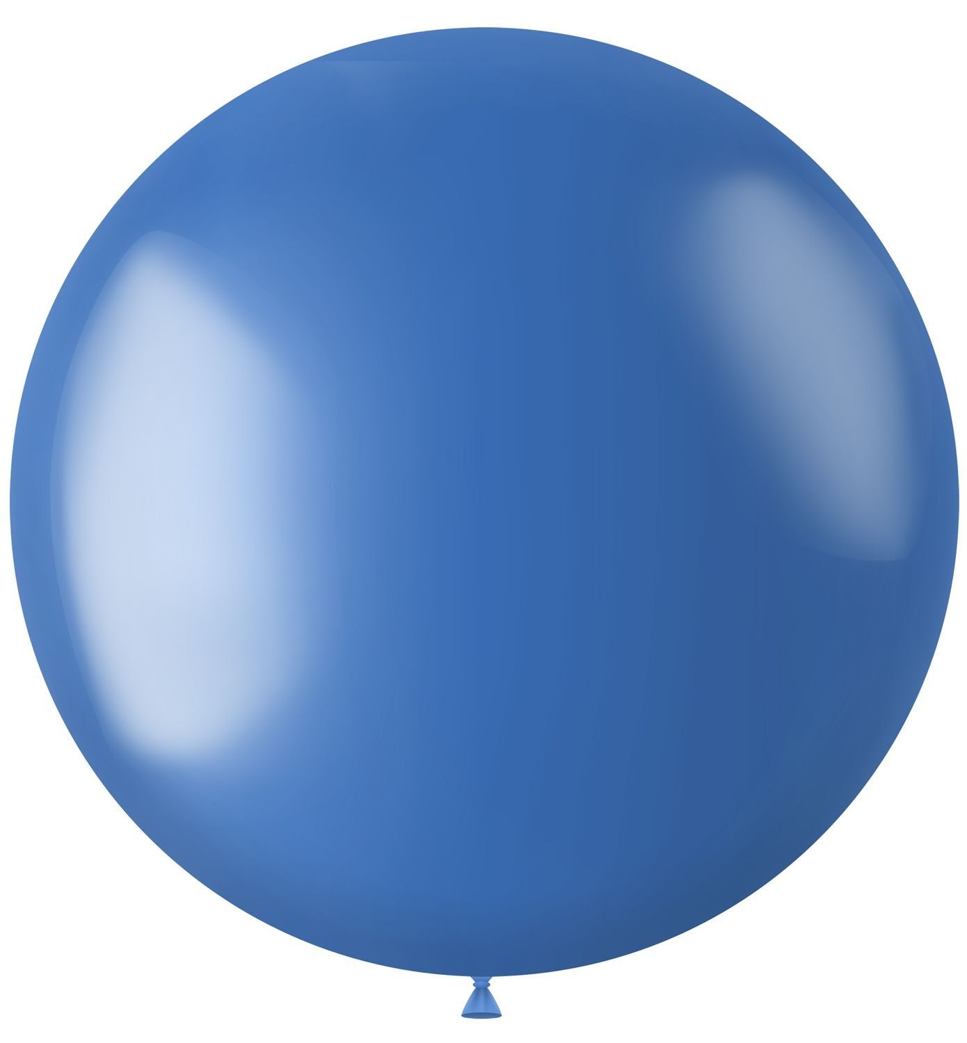 XL ballon blauw metallic
