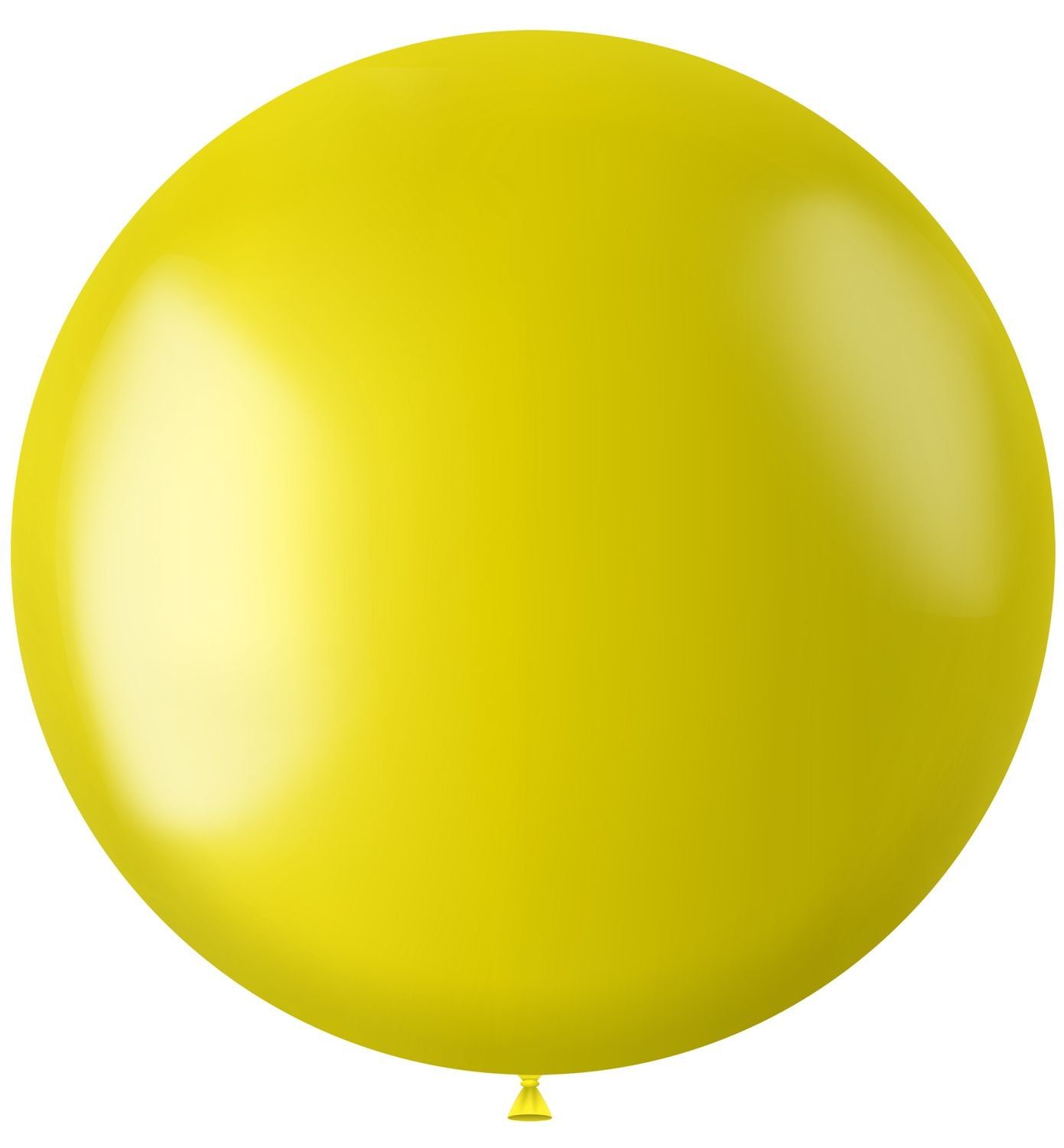 Xl Ballon Geel Metallic