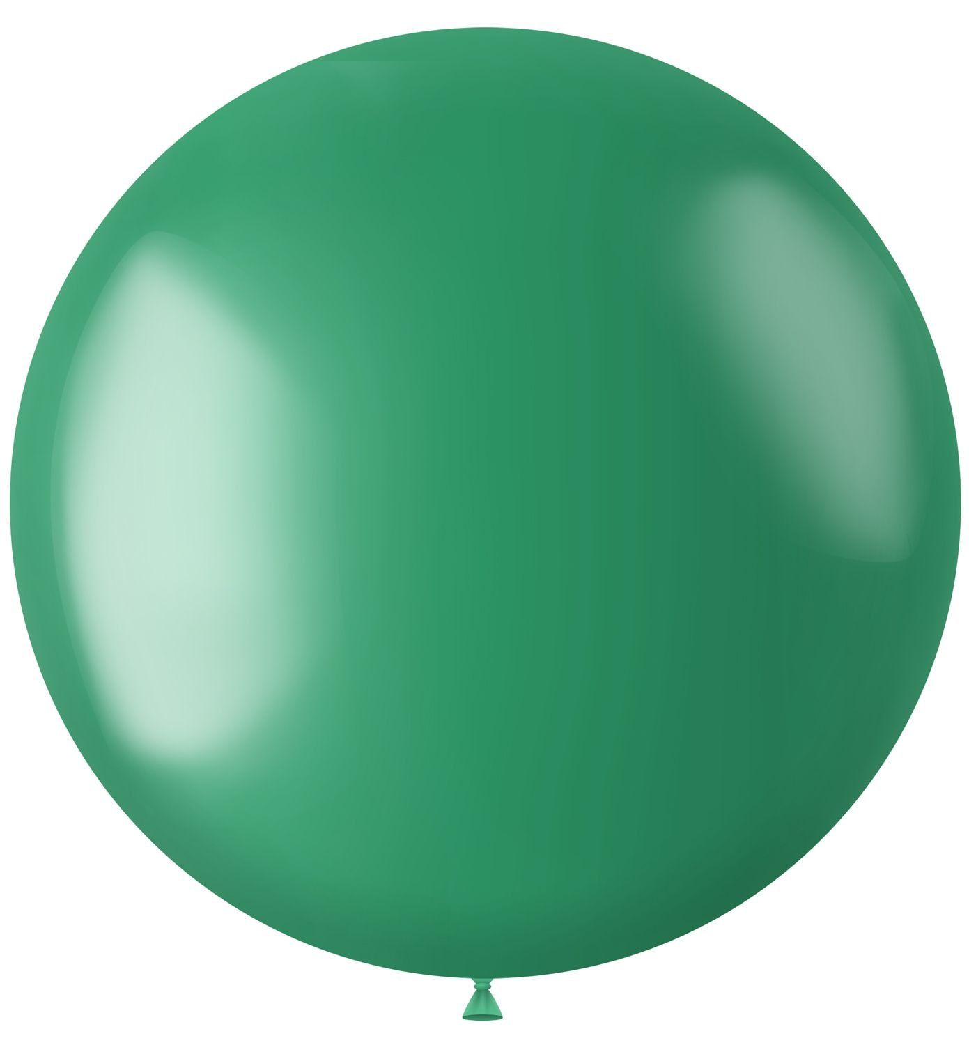 XL ballon groen metallic