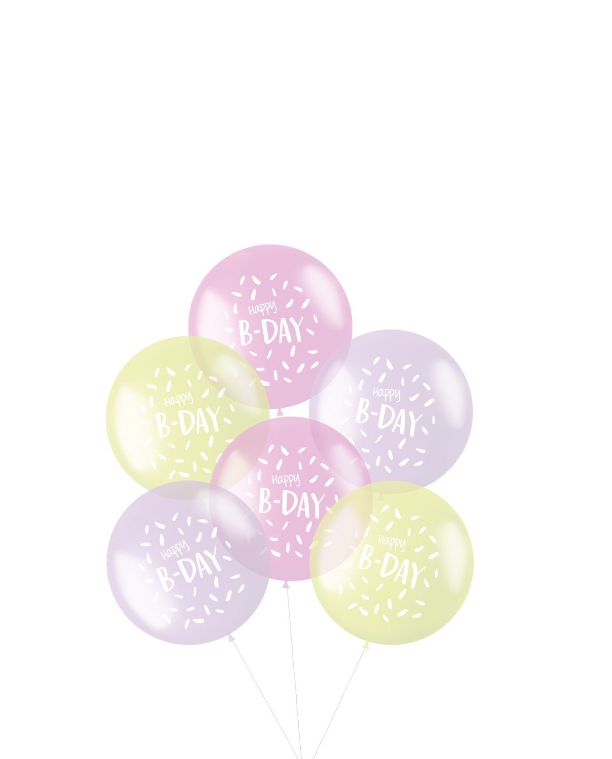Xl Ballonnen B-Day Pastel Roze