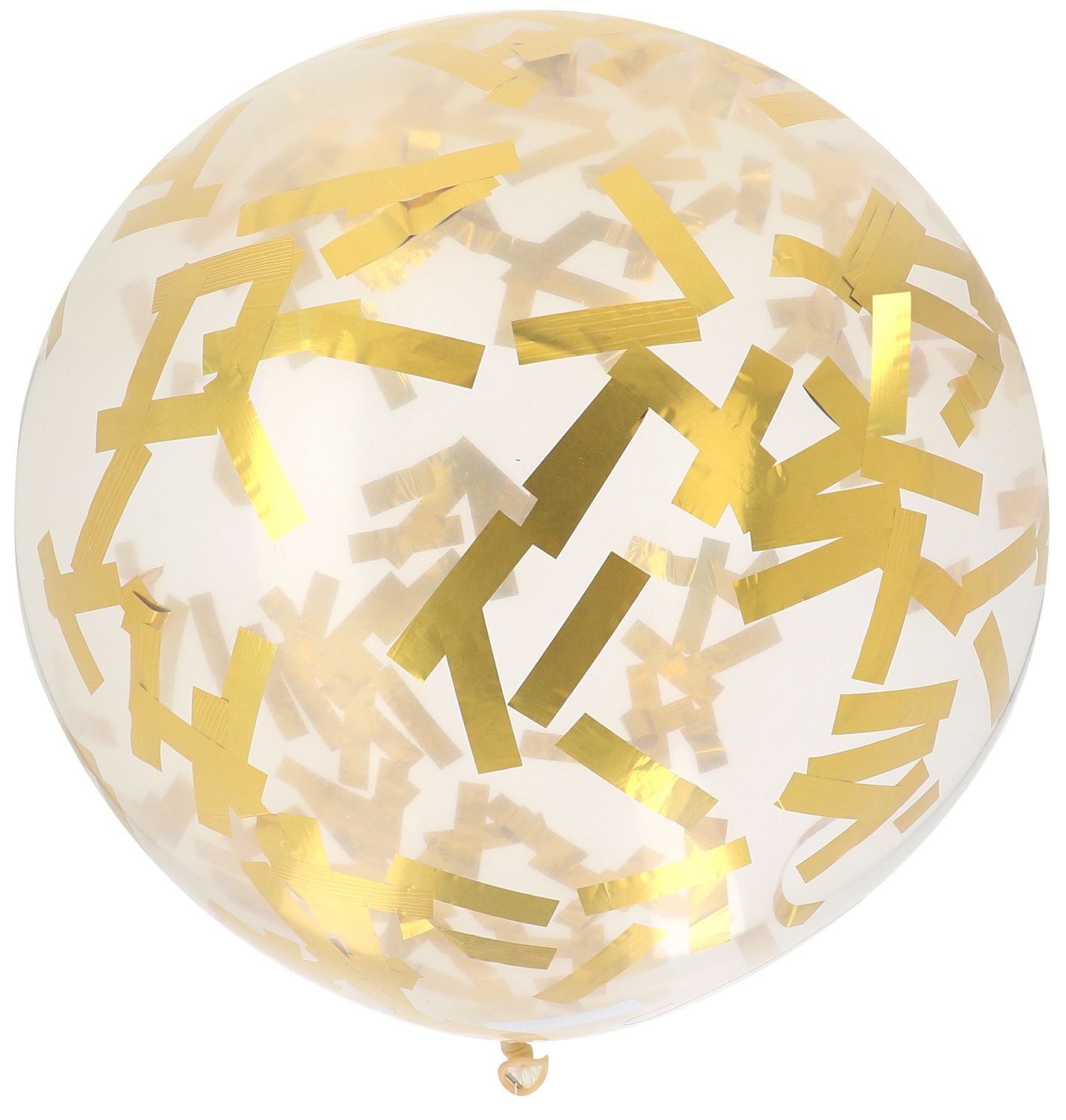 Xl Confettiballon Goud
