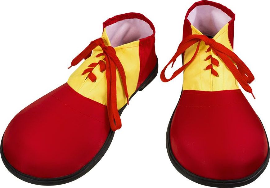 Xxl Clownsschoenen Rood Geel