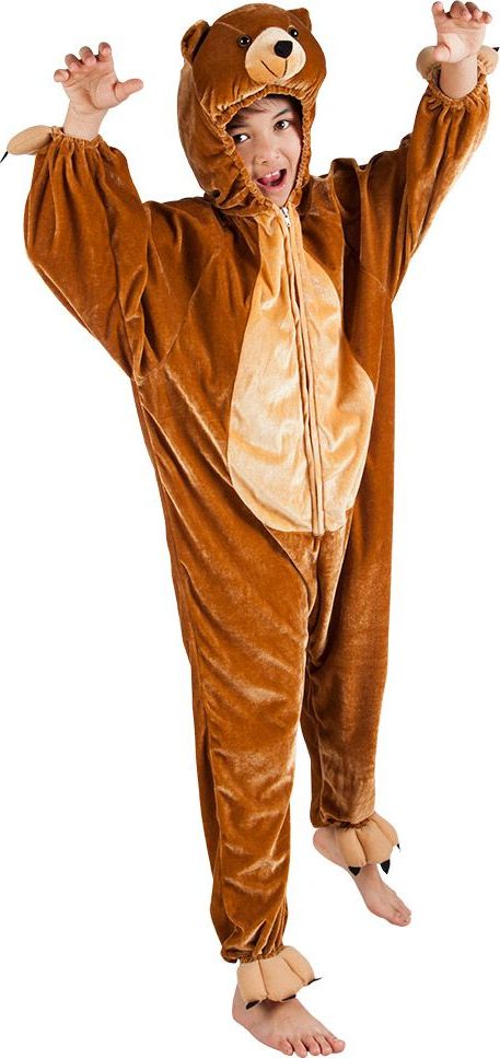 Zachte Bruine Beer Kostuum Kind