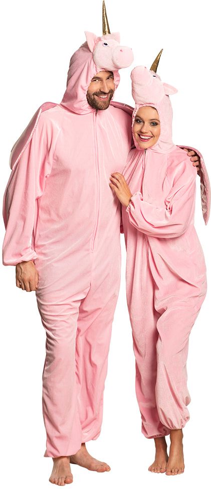 Zachte Eenhoorn Kostuum Roze