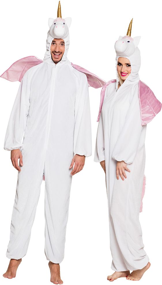 Zachte Eenhoorn Kostuum Wit