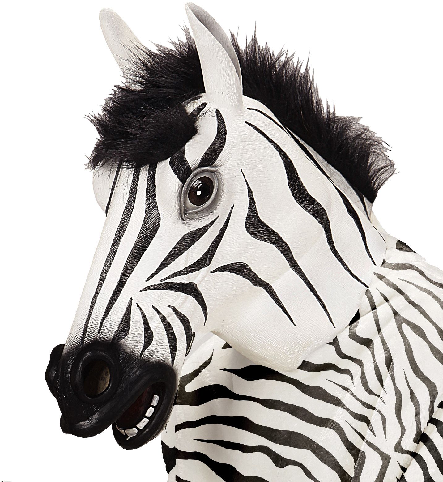 Zebra hoofdmasker