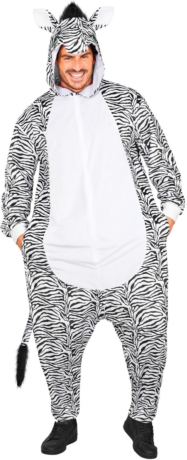 Zebra Onesie Dames Heren