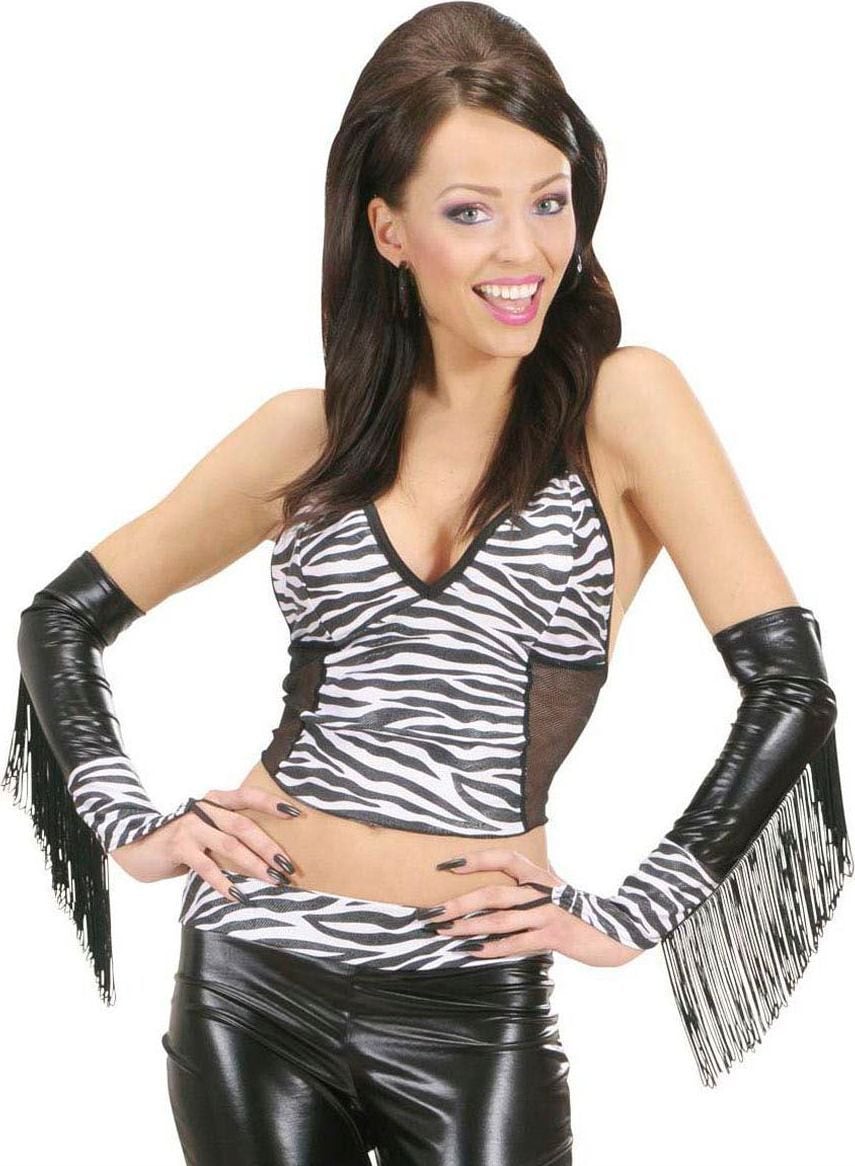 Zebra Print Handschoenen