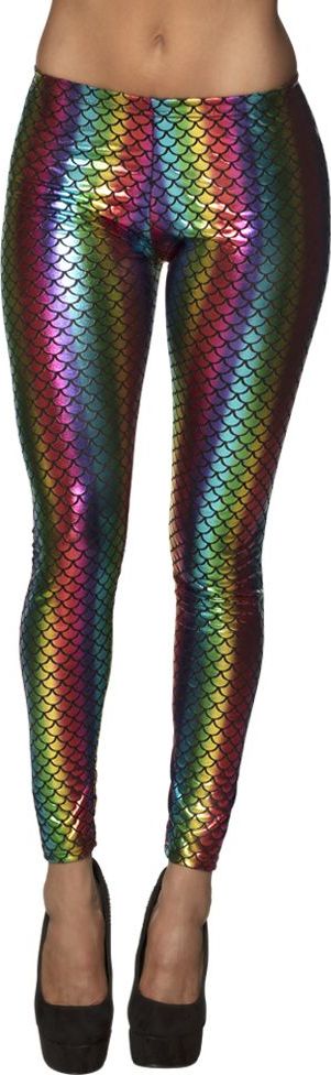 Zeemeermin Glanzende Legging