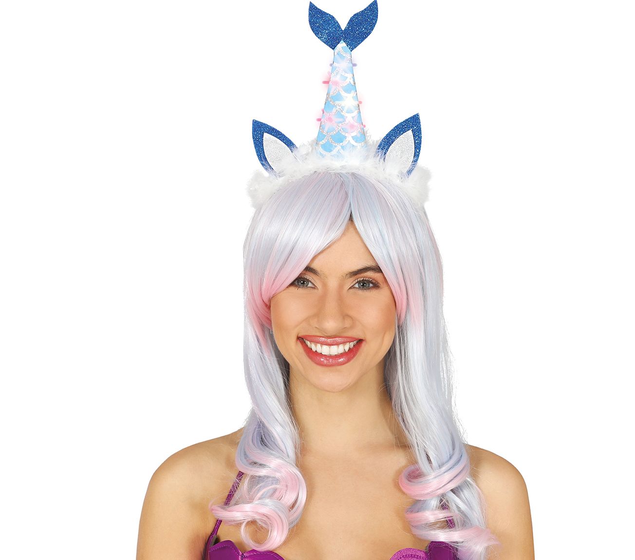 Zeemeermin Haarband met Lichtjes