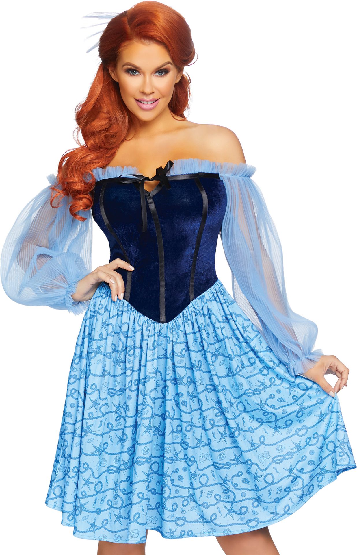 Zeemeermin Jurk Kort