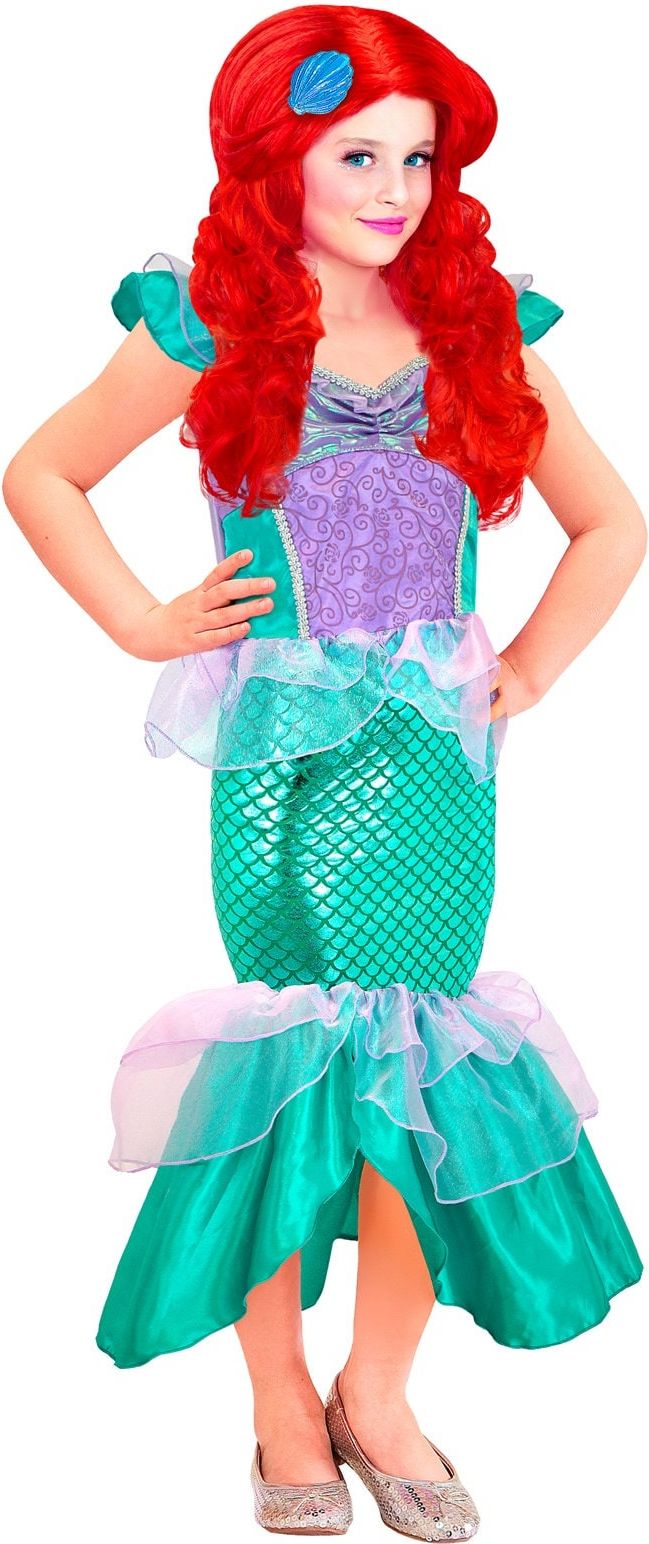 Zeemeermin Jurkje Meisjes Groen