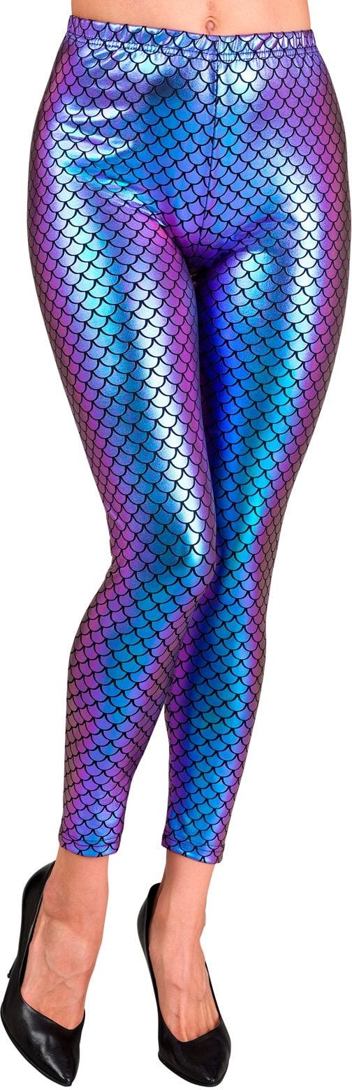 Zeemeermin Legging Dames Carnaval