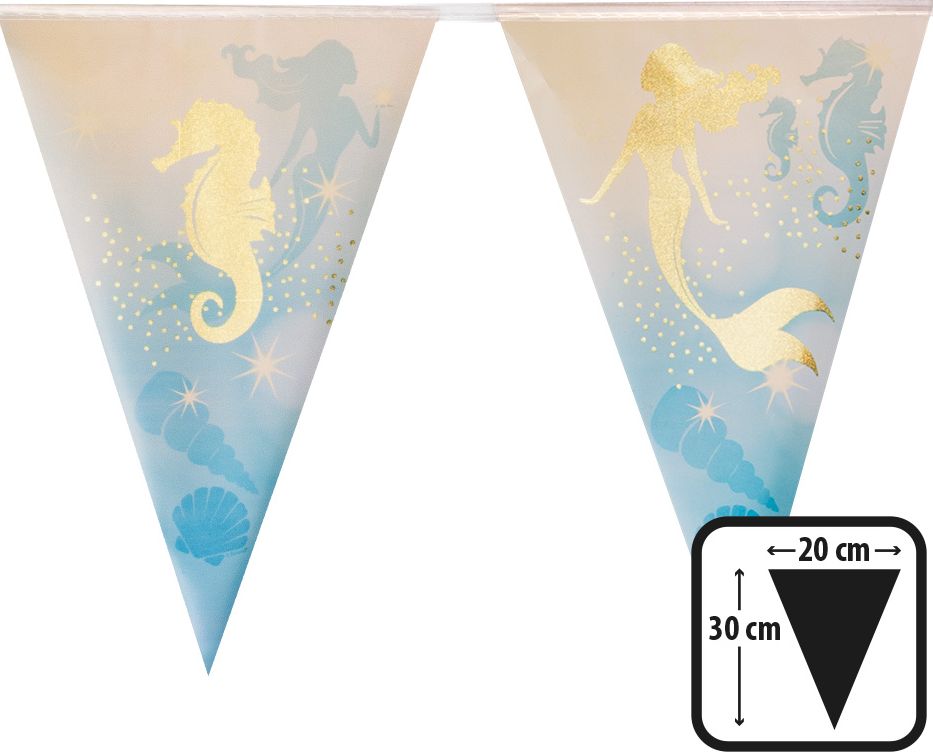 Zeemeermin Thema Vlaggenlijn
