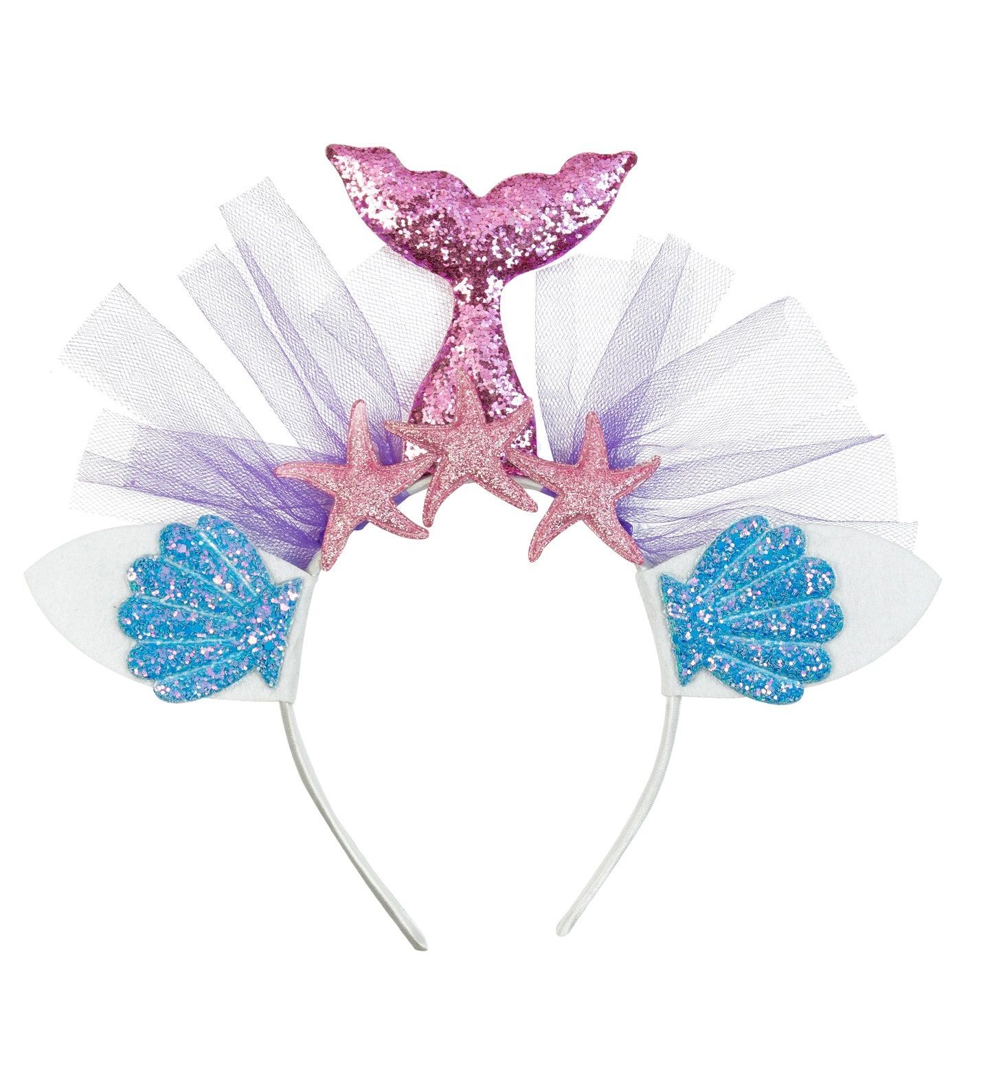 Zeemeermin Tiara Roze Meisjes Dames