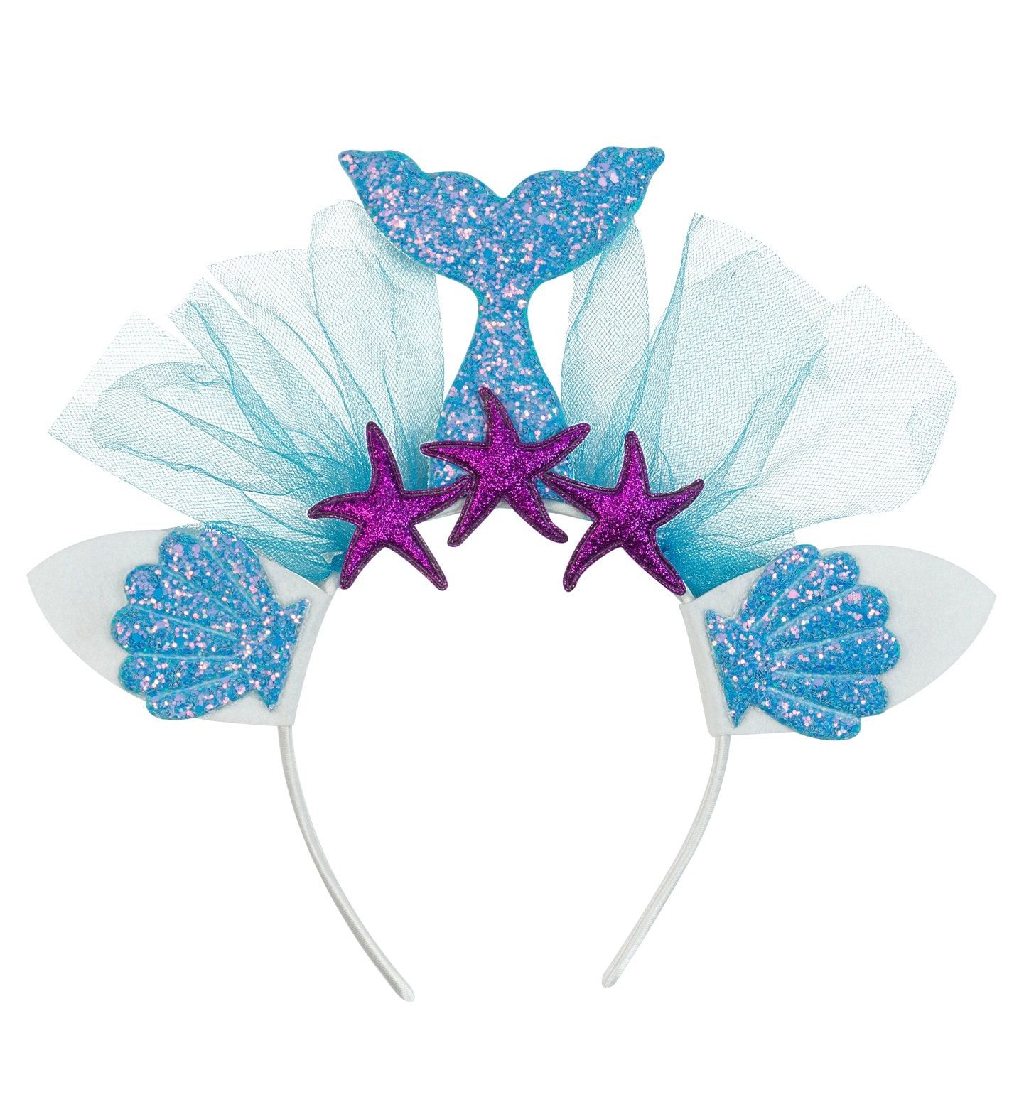 Zeemeermin Tiara Turquoise Meisjes Dames