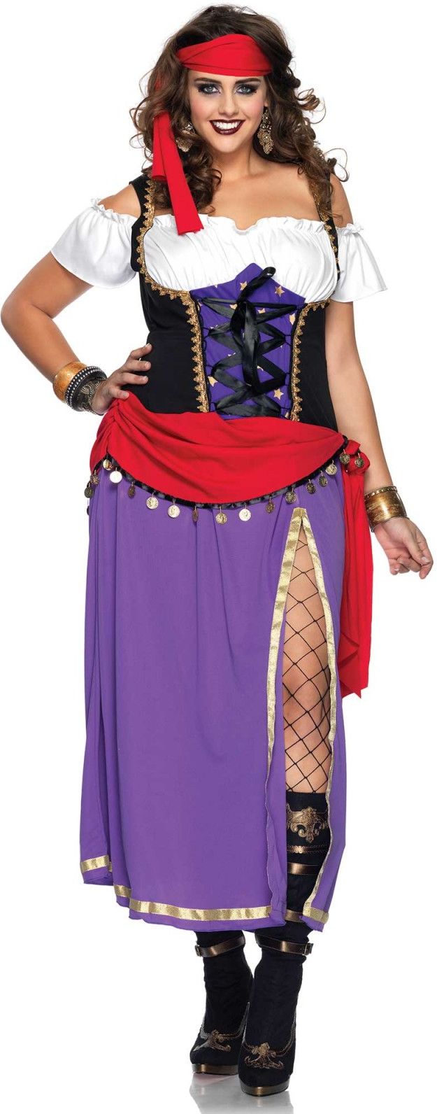 Zigeuner kostuum vrouw plus size
