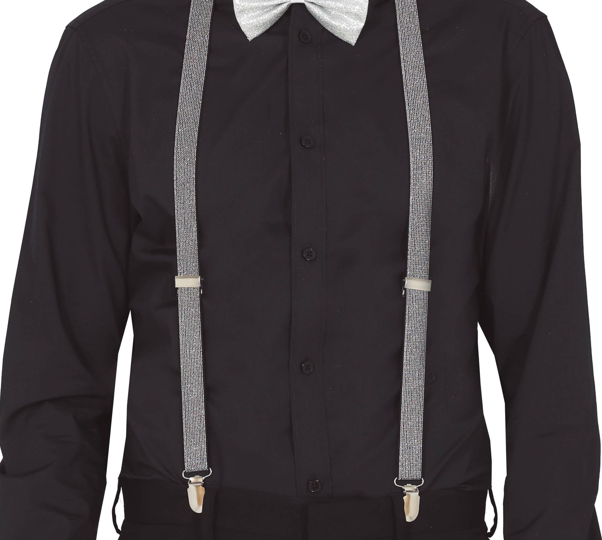 Zilver Basic Bretels