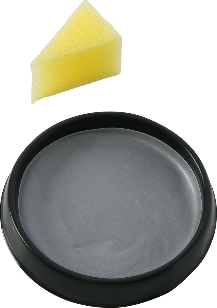 Zilver Schmink met Spons