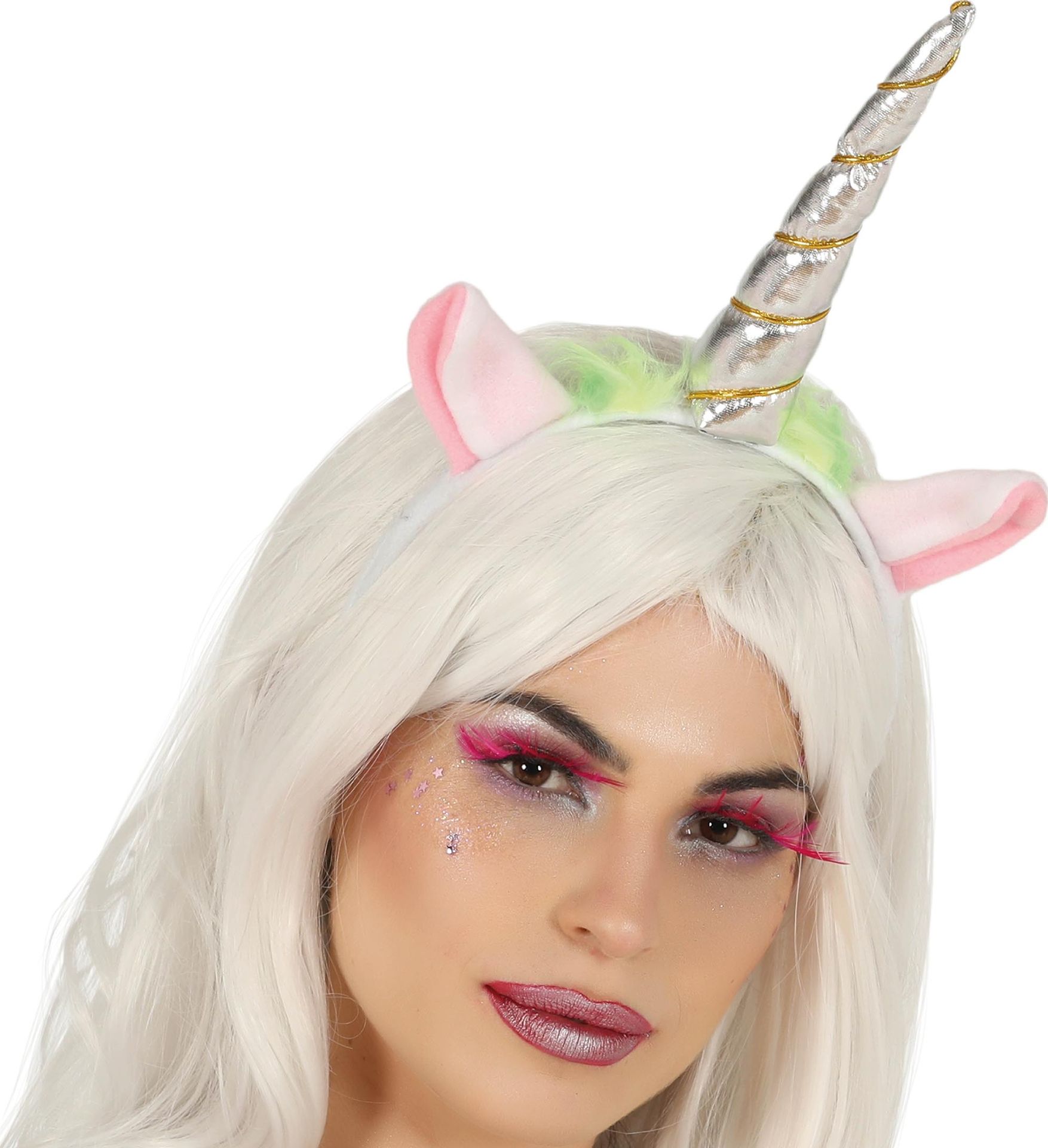 Zilver Unicorn Haarband Dames