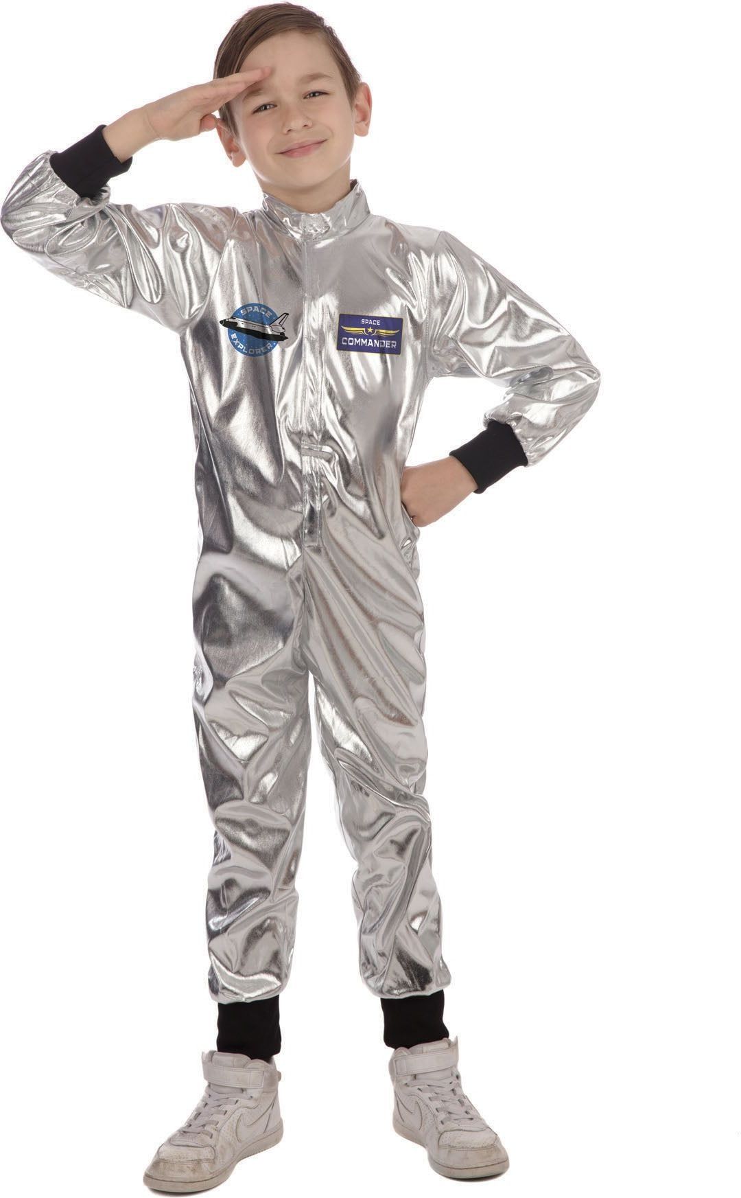 Zilveren Astronaut Kostuum Jongens