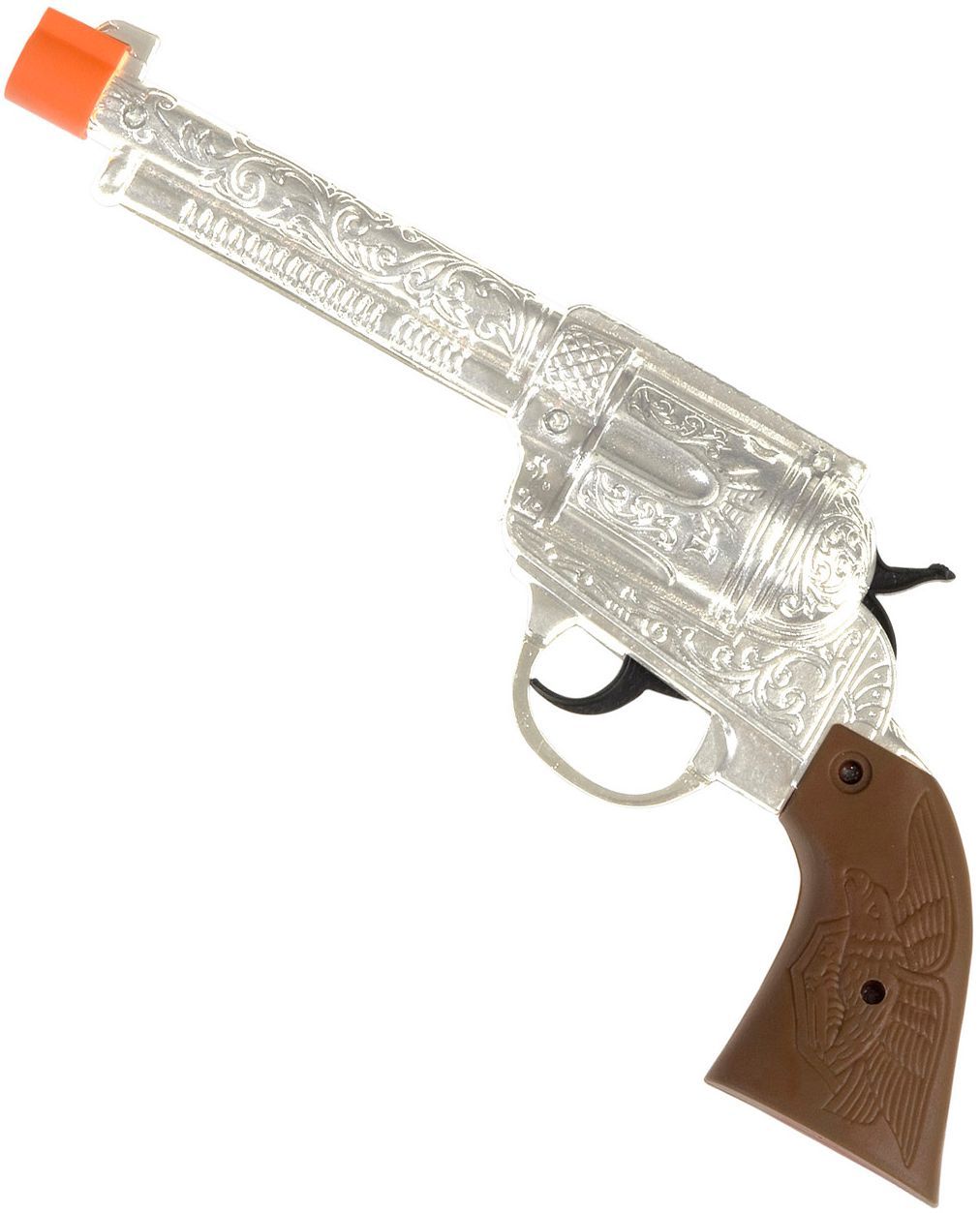 Zilveren Cowboy Revolver