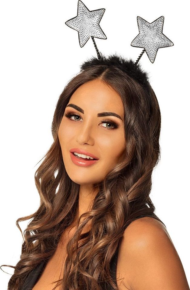 Zilveren Diadeem met Sterren