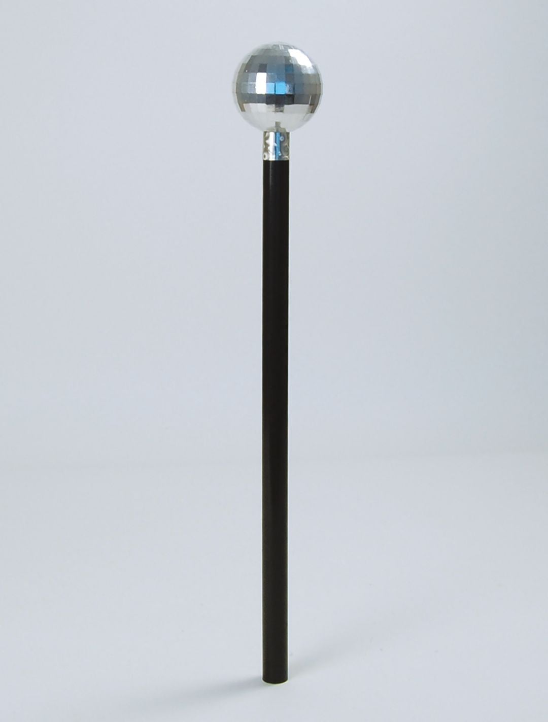 Zilveren Disco Bal Staf