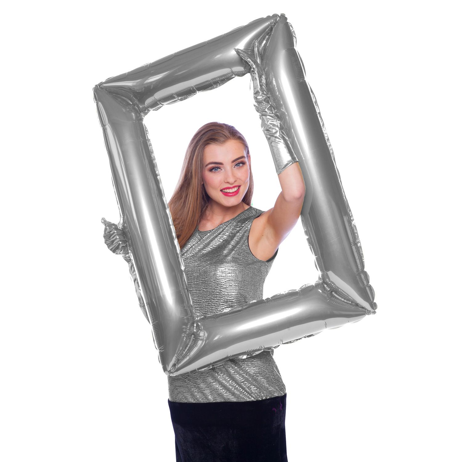 Zilveren Fotolijst Folieballon