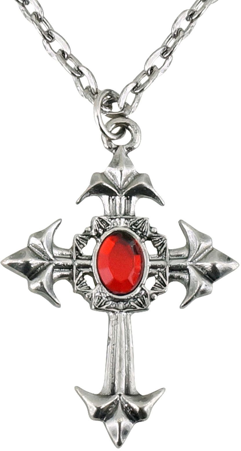 Zilveren Gothic Ketting