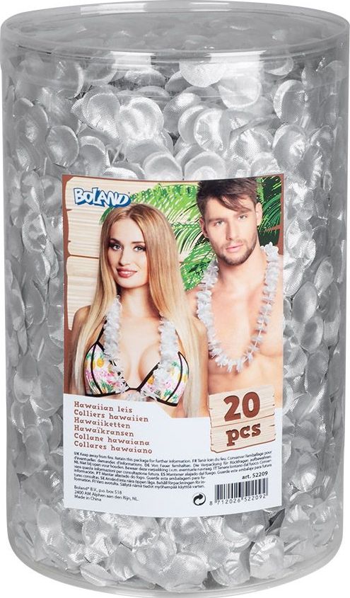 Zilveren Hawaii Kransen 20 Stuks