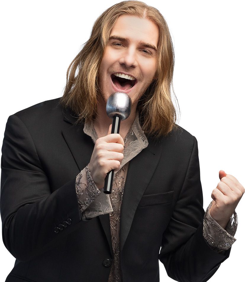 Zilveren Nep Microfoon